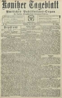 Konitzer Tageblatt.Amtliches Publikations=Organ, nr145