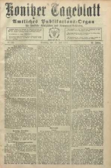 Konitzer Tageblatt.Amtliches Publikations=Organ, nr175