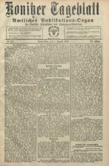 Konitzer Tageblatt.Amtliches Publikations=Organ, nr178