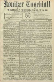 Konitzer Tageblatt.Amtliches Publikations=Organ, nr183