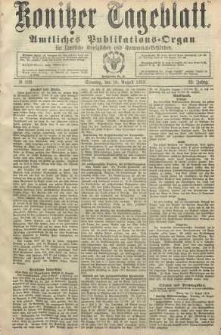 Konitzer Tageblatt.Amtliches Publikations=Organ, nr193