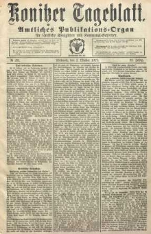 Konitzer Tageblatt.Amtliches Publikations=Organ, nr231