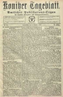 Konitzer Tageblatt.Amtliches Publikations=Organ, nr234