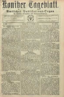 Konitzer Tageblatt.Amtliches Publikations=Organ, nr239
