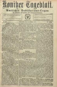 Konitzer Tageblatt.Amtliches Publikations=Organ, nr240