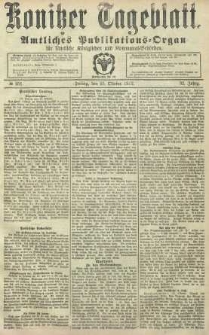 Konitzer Tageblatt.Amtliches Publikations=Organ, nr251