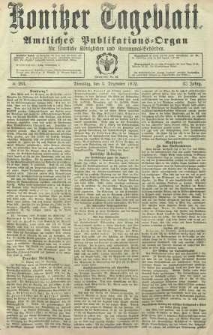 Konitzer Tageblatt.Amtliches Publikations=Organ, nr283