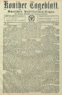Konitzer Tageblatt.Amtliches Publikations=Organ, nr285