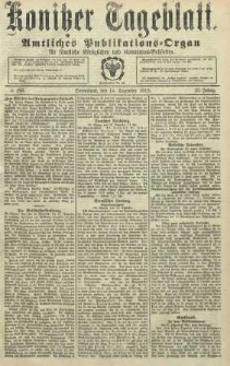 Konitzer Tageblatt.Amtliches Publikations=Organ, nr293