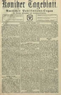 Konitzer Tageblatt.Amtliches Publikations=Organ, nr303