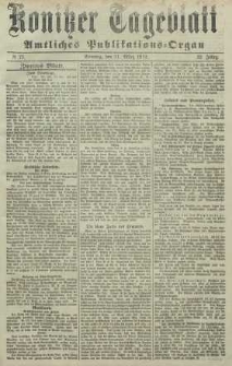 Konitzer Tageblatt.Amtliches Publikations=Organ, nr77a