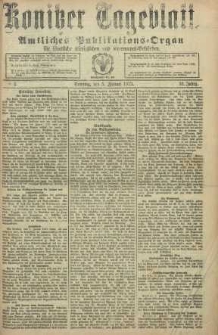 Konitzer Tageblatt.Amtliches Publikations=Organ, nr4