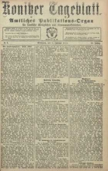 Konitzer Tageblatt.Amtliches Publikations=Organ, nr6