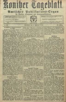 Konitzer Tageblatt.Amtliches Publikations=Organ, nr30