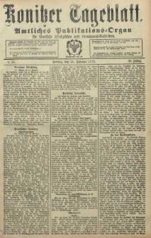 Konitzer Tageblatt.Amtliches Publikations=Organ, nr44