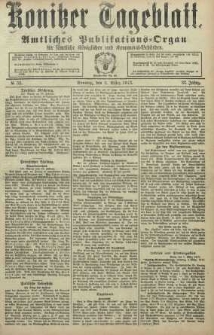 Konitzer Tageblatt.Amtliches Publikations=Organ, nr52
