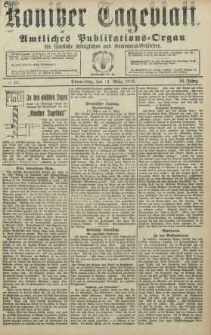 Konitzer Tageblatt.Amtliches Publikations=Organ, nr61