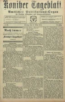 Konitzer Tageblatt.Amtliches Publikations=Organ, nr69