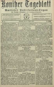 Konitzer Tageblatt.Amtliches Publikations=Organ, nr94