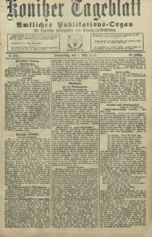 Konitzer Tageblatt.Amtliches Publikations=Organ, nr101