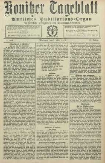Konitzer Tageblatt.Amtliches Publikations=Organ, nr105