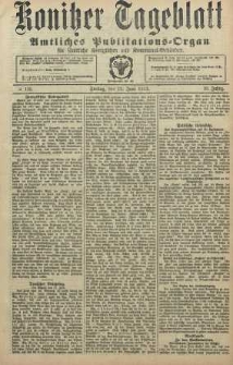 Konitzer Tageblatt.Amtliches Publikations=Organ, nr136