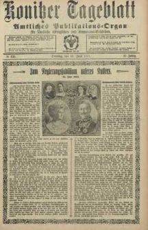 Konitzer Tageblatt.Amtliches Publikations=Organ, nr138