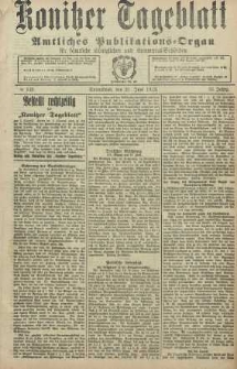 Konitzer Tageblatt.Amtliches Publikations=Organ, nr143
