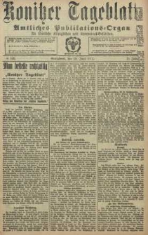 Konitzer Tageblatt.Amtliches Publikations=Organ, nr149