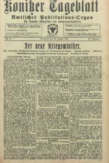 Konitzer Tageblatt.Amtliches Publikations=Organ, nr19