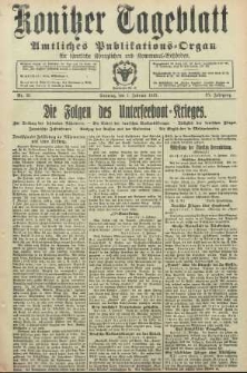Konitzer Tageblatt.Amtliches Publikations=Organ, nr32
