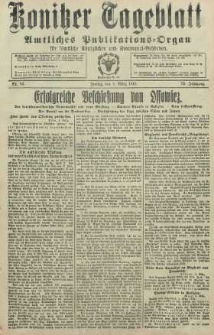 Konitzer Tageblatt.Amtliches Publikations=Organ, nr54