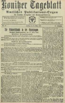 Konitzer Tageblatt.Amtliches Publikations=Organ, nr60