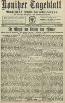 Konitzer Tageblatt.Amtliches Publikations=Organ, nr65