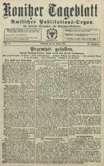 Konitzer Tageblatt.Amtliches Publikations=Organ, nr70