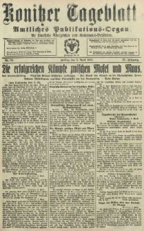 Konitzer Tageblatt.Amtliches Publikations=Organ, nr82