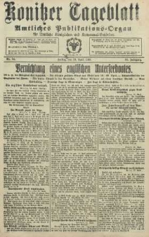 Konitzer Tageblatt.Amtliches Publikations=Organ, nr94