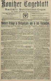 Konitzer Tageblatt.Amtliches Publikations=Organ, nr109