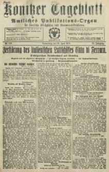 Konitzer Tageblatt.Amtliches Publikations=Organ, nr133