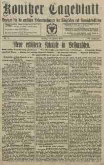 Konitzer Tageblatt.Amtliches Publikations=Organ, nr11