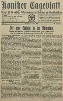 Konitzer Tageblatt.Amtliches Publikations=Organ, nr17