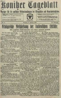 Konitzer Tageblatt.Amtliches Publikations=Organ, nr31