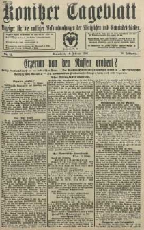 Konitzer Tageblatt.Amtliches Publikations=Organ, nr42