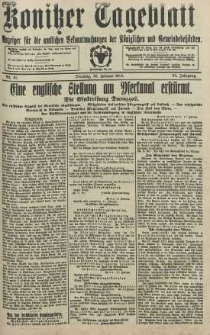 Konitzer Tageblatt.Amtliches Publikations=Organ, nr44