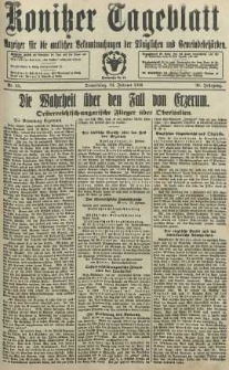 Konitzer Tageblatt.Amtliches Publikations=Organ, nr46