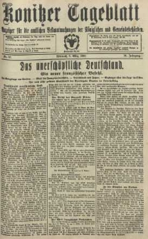 Konitzer Tageblatt.Amtliches Publikations=Organ, nr57