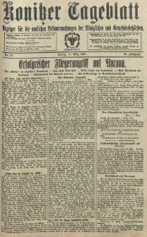 Konitzer Tageblatt.Amtliches Publikations=Organ, nr59