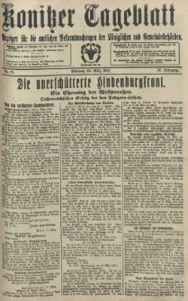 Konitzer Tageblatt.Amtliches Publikations=Organ, nr75