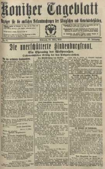 Konitzer Tageblatt.Amtliches Publikations=Organ, nr75