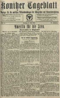 Konitzer Tageblatt.Amtliches Publikations=Organ, nr119